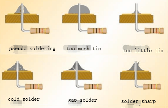 PCBA偽焊接的常見原因與簡(jiǎn)單的解決方式