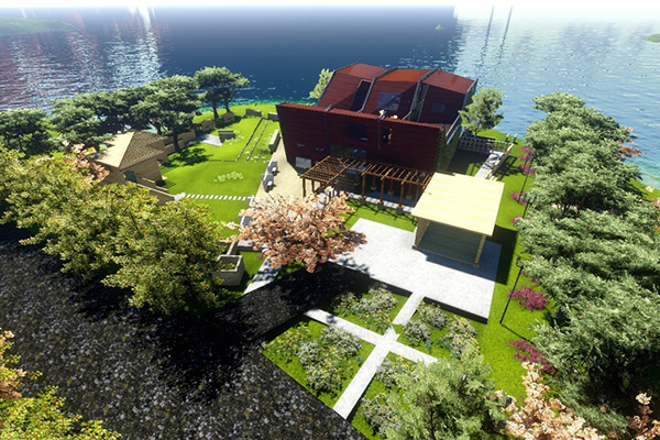 別墅設(shè)計(jì)規(guī)劃中庭院設(shè)計(jì)的風(fēng)格種類(lèi) 