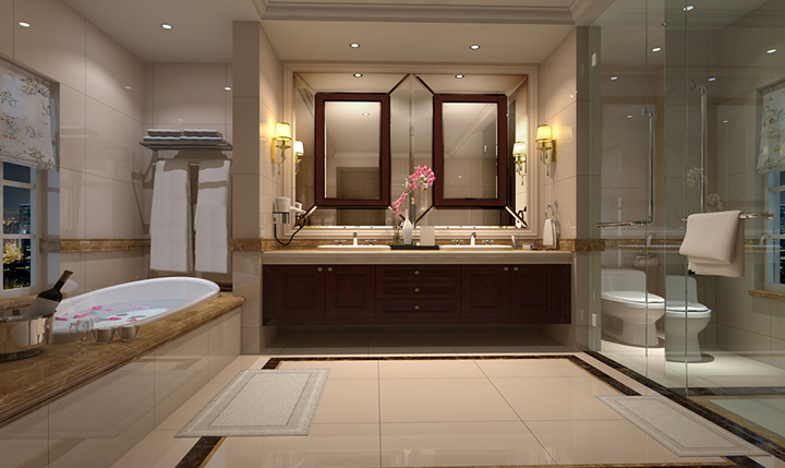 別墅設計衛生間如何凸顯功能性？